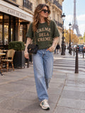 Trui Groen Creme dela creme