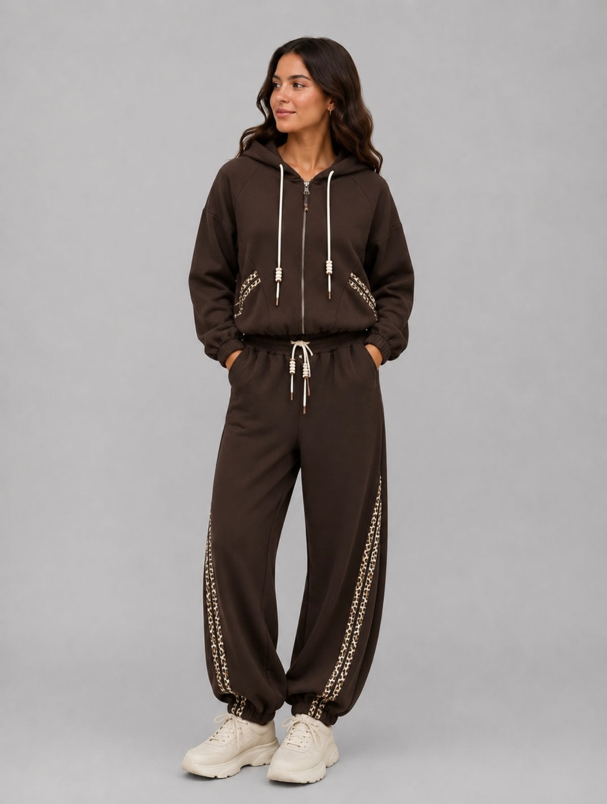 Pak tijger set - Bruin One size